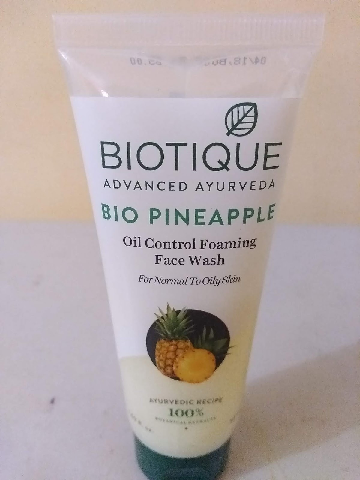 BIOTIQUE BIO PINEAPPLE FACE WASH pineapple face wash