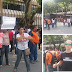 Crise na educação: falta de segurança nas escolas gera protesto de professores em Macapá.