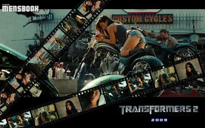 Megan Fox Crazy On Bike Wallpaper HD