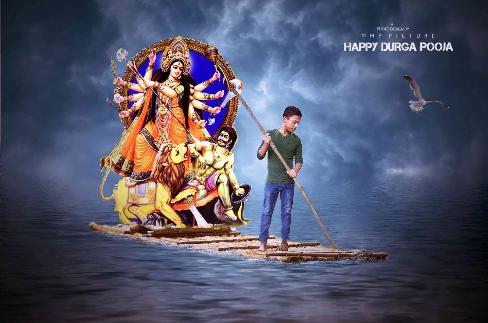 Picsart Durga Pooja Festival Editing Navratri Special