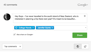 sekarang google+ bisa pake buat komentar di blog, lumayan ningkatin traffic