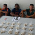 Quadrilha é presa com 223 papelotes de cocaína, em Adustina-BA