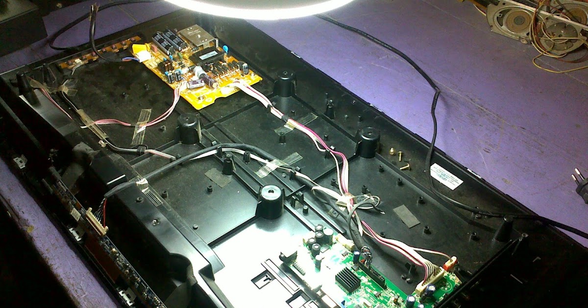 TV Led Polytron mati standby dan susah hidup