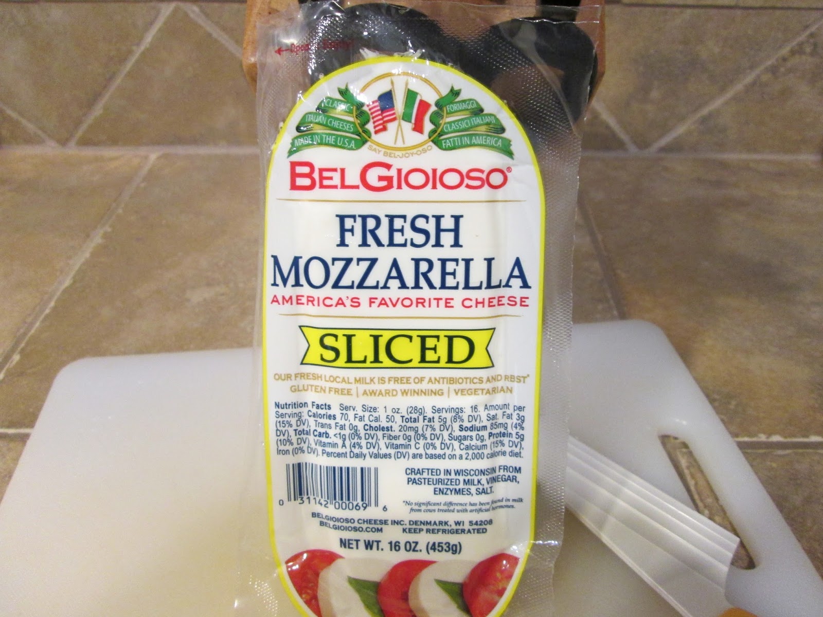 Please, DON'T pass the salt! Bel Gioioso Fresh Mozzarella