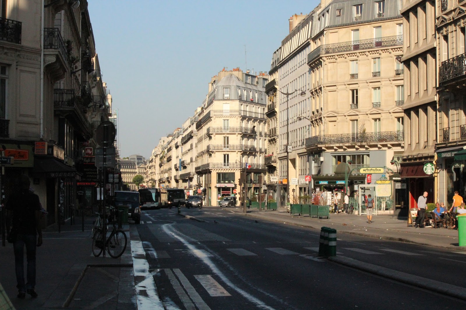 Evening walking tour Rue La Fayette, Paris, France YouTube