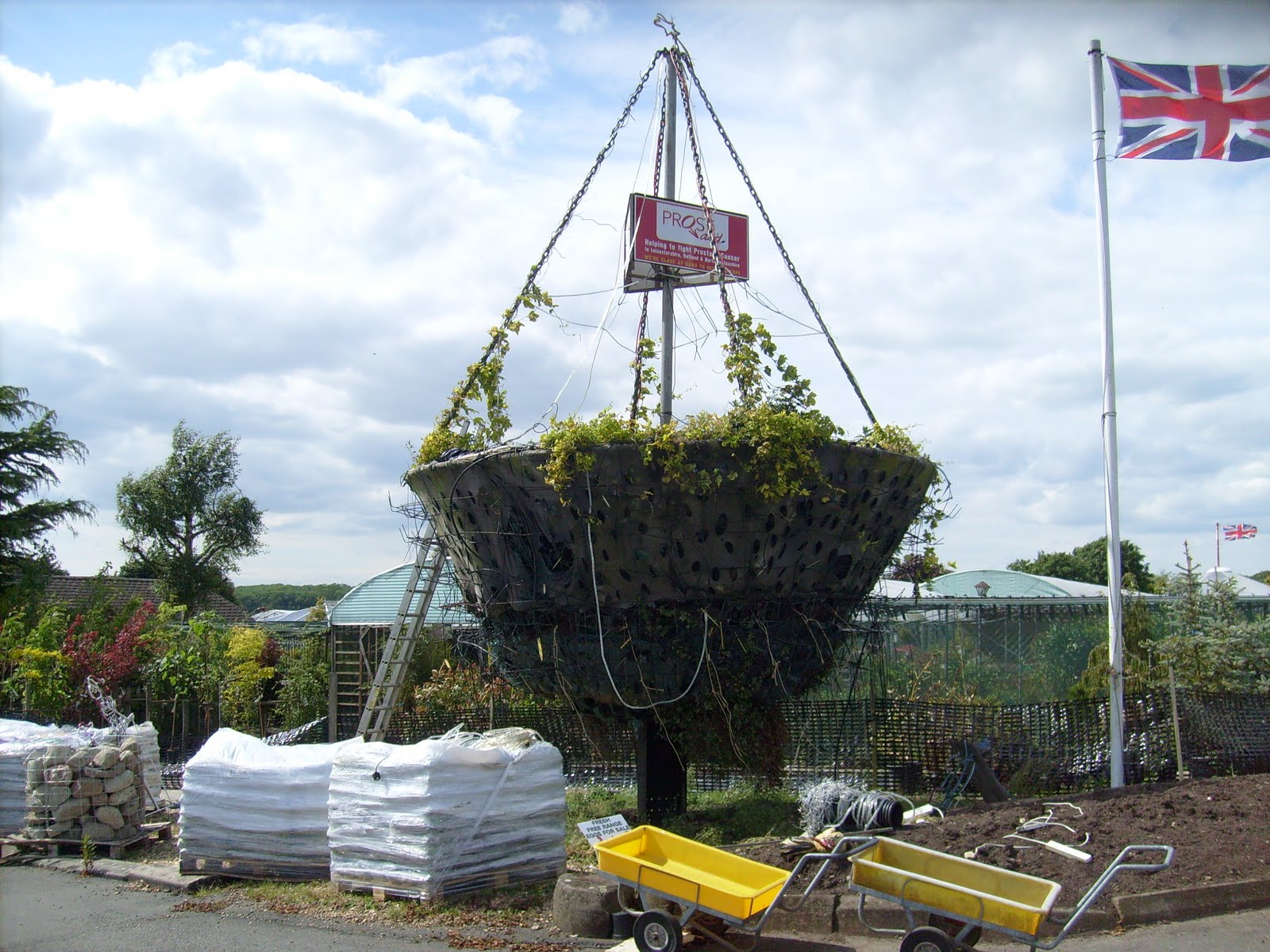 Our World Giant Hanging Baskets