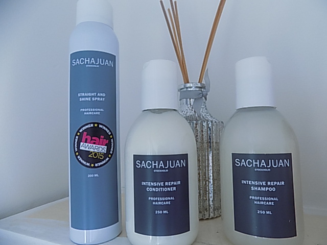 Sachajuan Intensive Repair Shampoo | Conditioner | Straight and Shine Spray