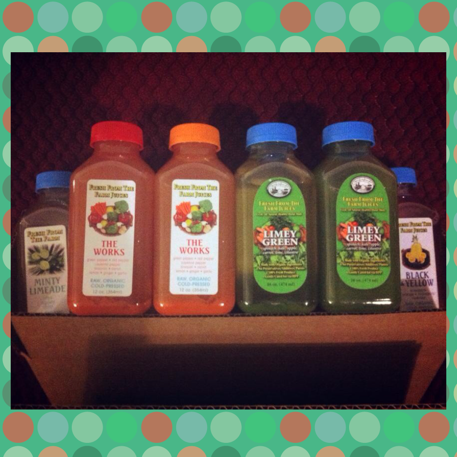 Muddy Melissa's Musings Fresh from the Farm Juices Review!