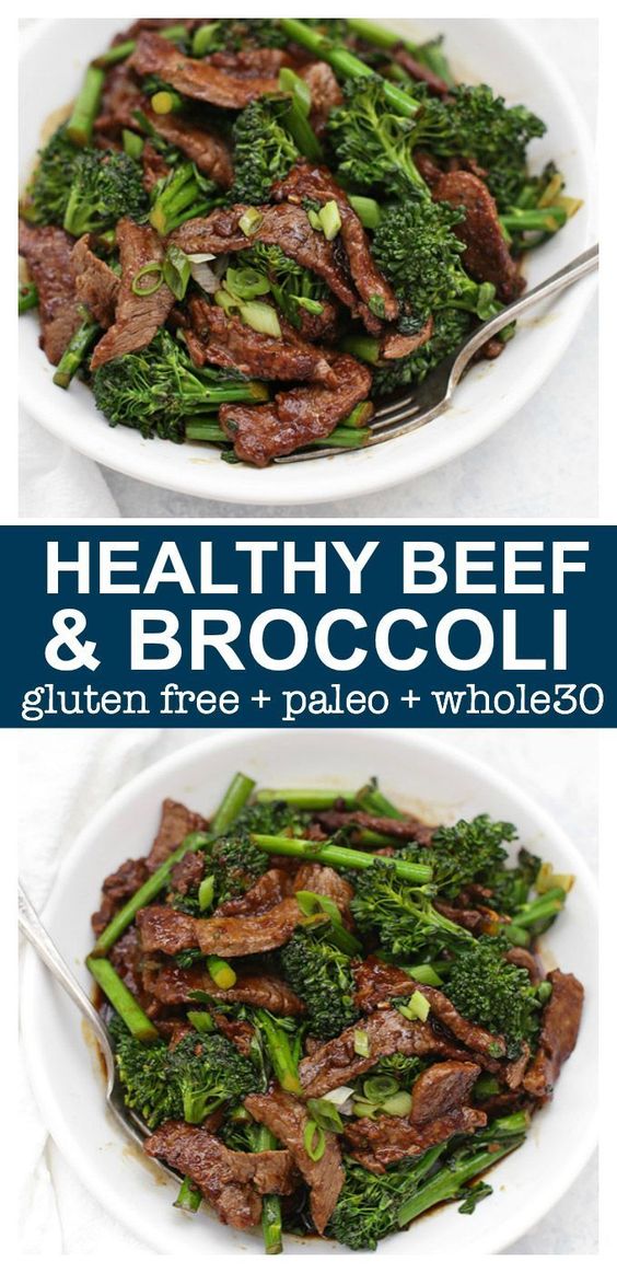 Healthy Beef and Broccoli - This take-out favorite is so easy to make at home and--BONUS--it's paleo, gluten free, and Whole30 approved!