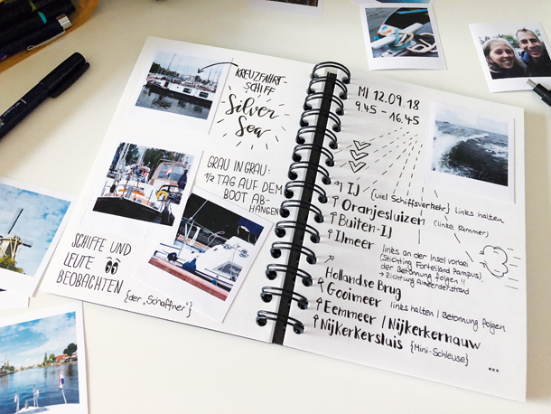 binedoro Blog, Motorboot, Wassersport, Yacht, Boot fahren, Logbuch, DIY, Lettering