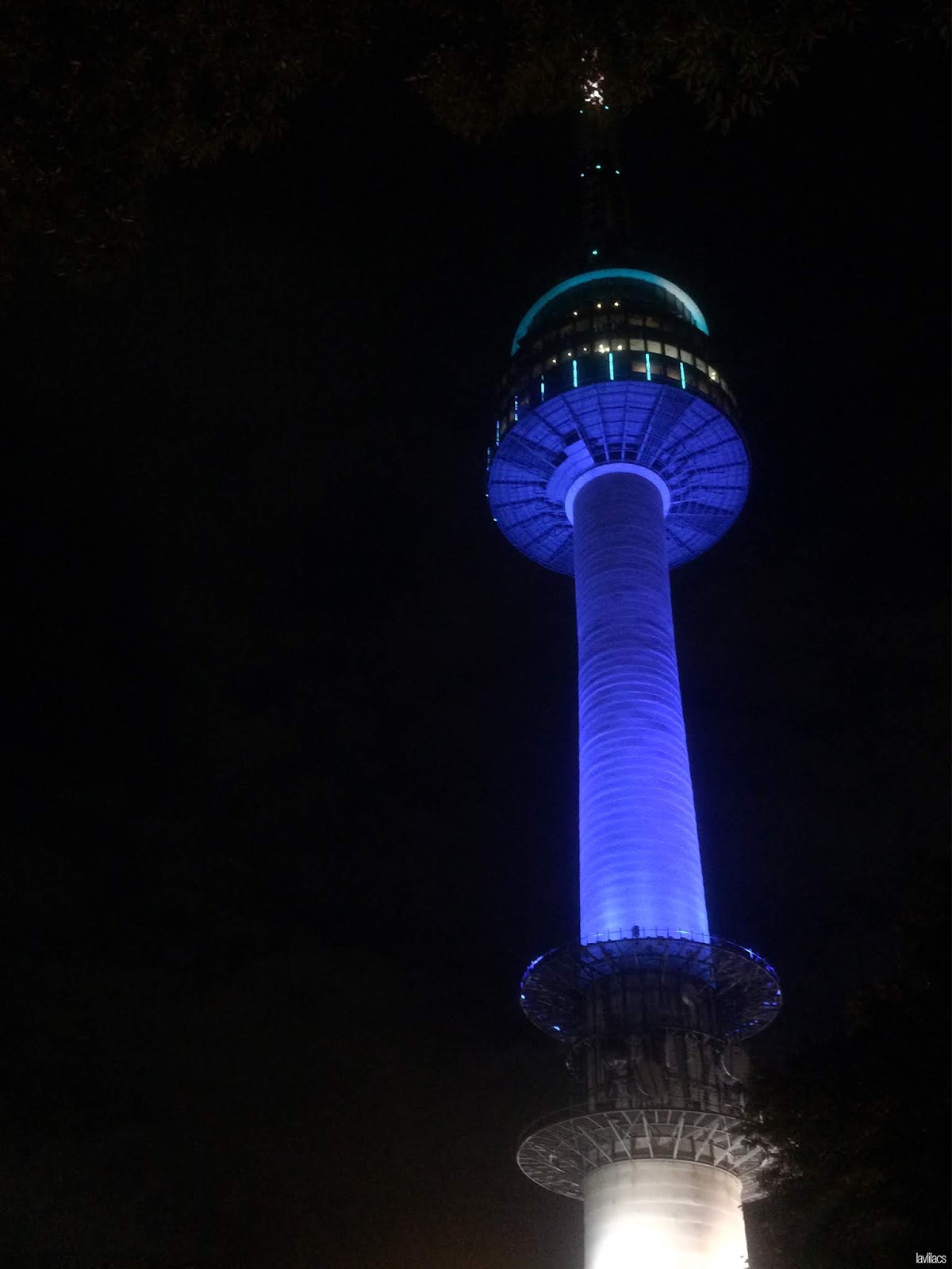 Seoul, Korea - Summer Study Abroad 2014 - Namsan N Seoul Tower up close