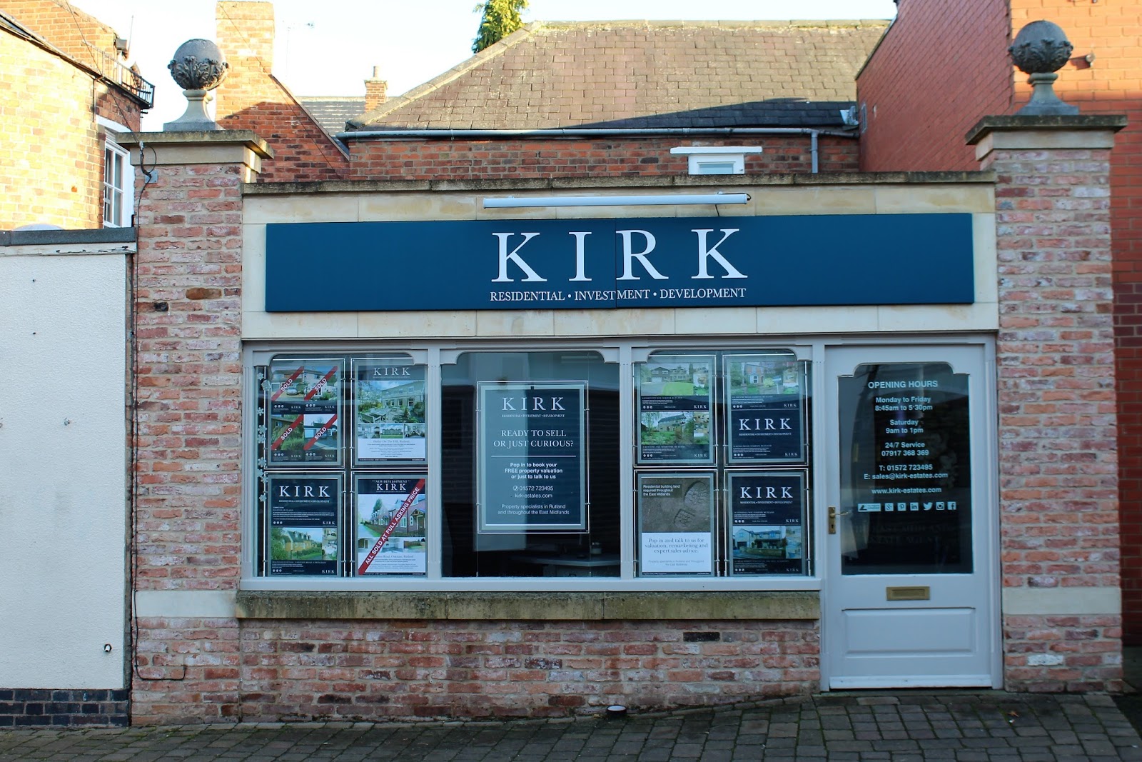 Martin Brookes Oakham Kirk Estate agents Gaol Street Oakham Rutland 2018