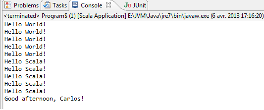 Carlos Quintanilla's blog: Scala - Basics by Example