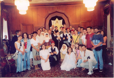 Με την χορευτική ομάδα του Δήμου Κρανιδίου στο Πατριαρχείο Κωνσταντινουπόλεως το 2004