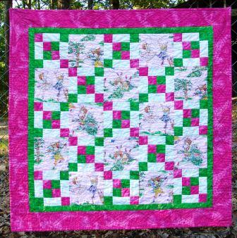 Sutured for a Living: Fancy Nancy Baby Quilt