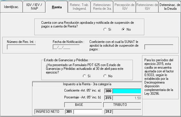 IR Gerencia -Consultores empresariales: Manual de Uso - 0621 PDT IGV ...