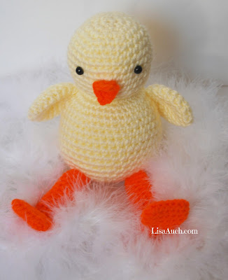 free easter crochet pattern for chick Duck