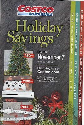 Costco Holiday Savings 2019