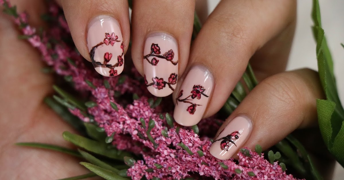 Spring Nail Art: Try This Easy Cherry Blossom Design | HuffPost Style