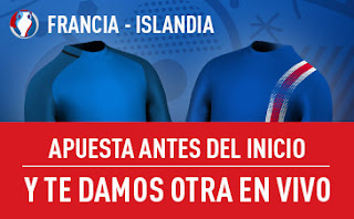 sportium promocion Francia vs Islandia Eurocopa 3 julio sportium promocion Francia vs Islandia Eurocopa 3 julio