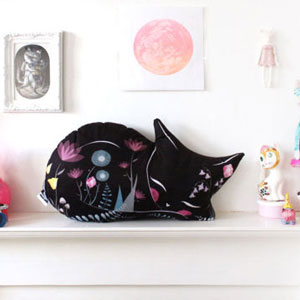 Shop Miss Ella - Cat Cushion plushie on Etsy Shop Miss Ella - Cat Cushion plushie on Etsy