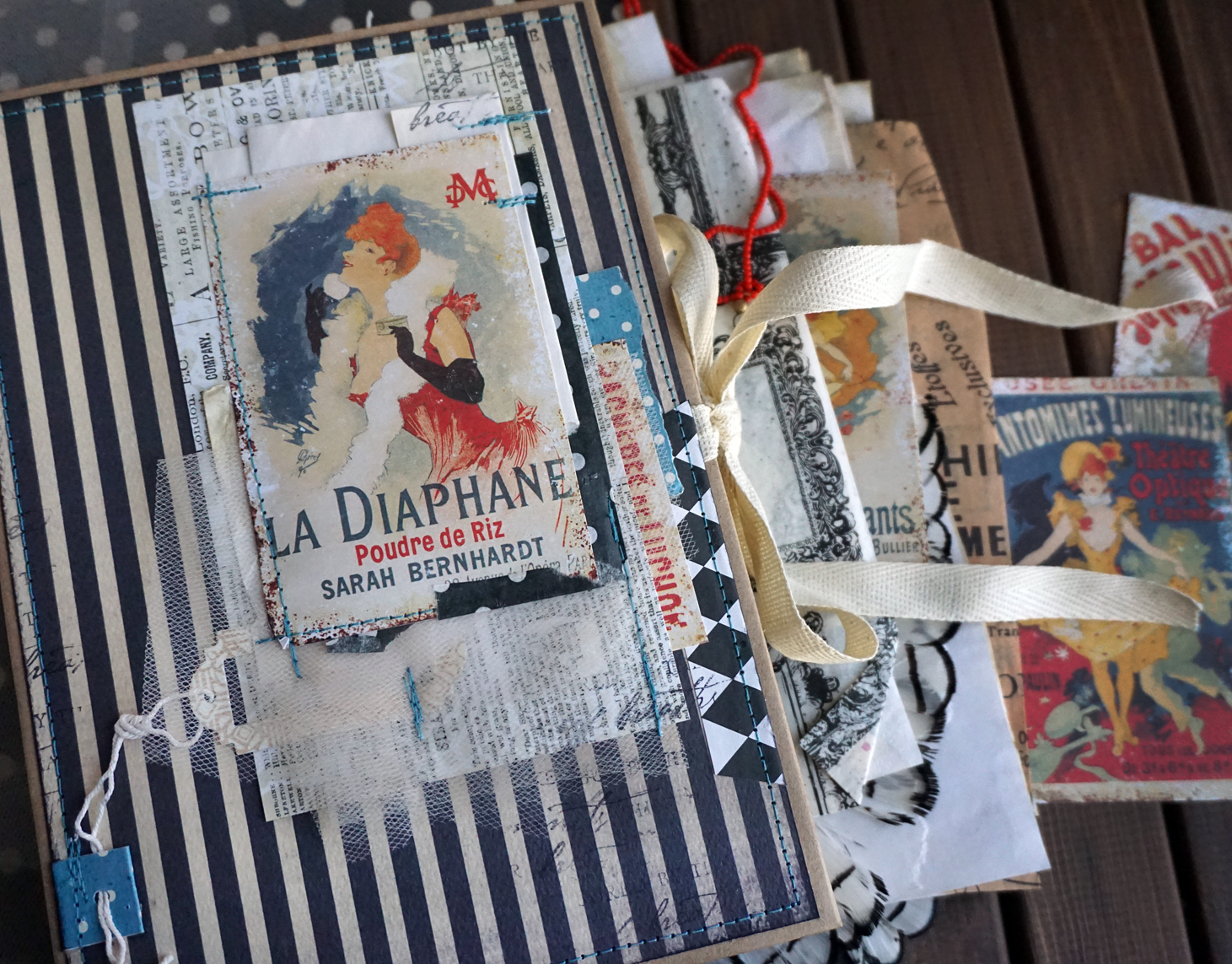 Творческие "мухи": Блокнот "Ретро цирк и варьете"