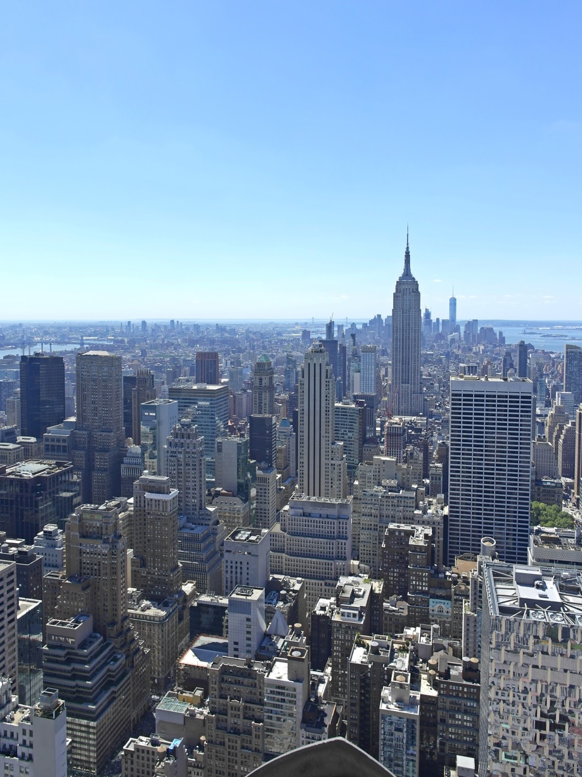 view of NYC, Rockefeller centre, new york 