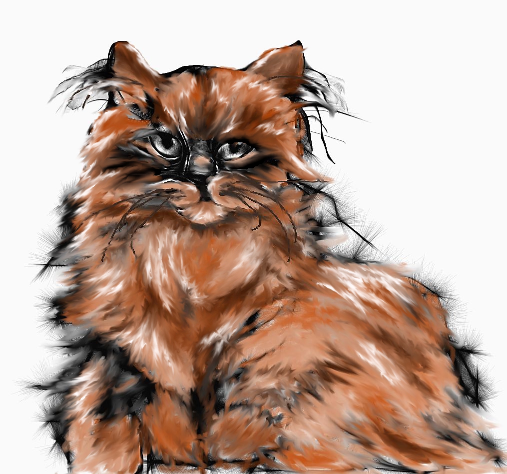 ArtByCrain Another Doob Cat w/GIMP