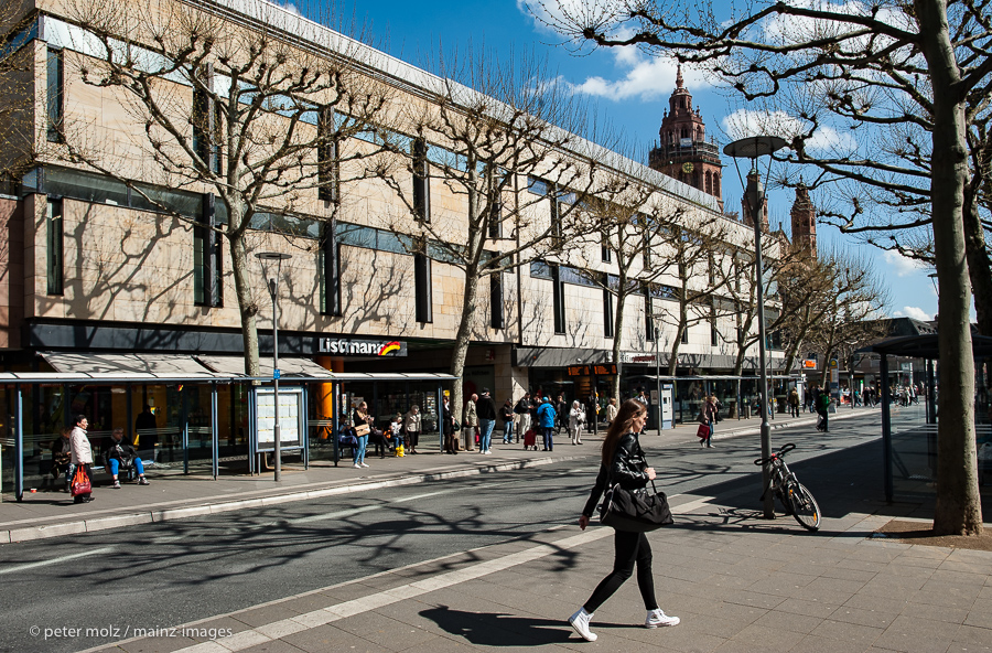 Mainz-Images: Die Innenstadt von Mainz am 12. April 2016