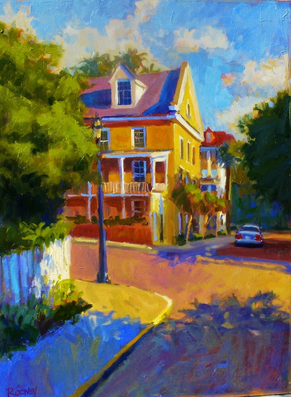 Mike Rooney Studios Painting a Day Elizabeth City Splash event