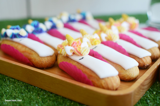 10 pieces of Unicorn Eclairs by Project Cake Therapy