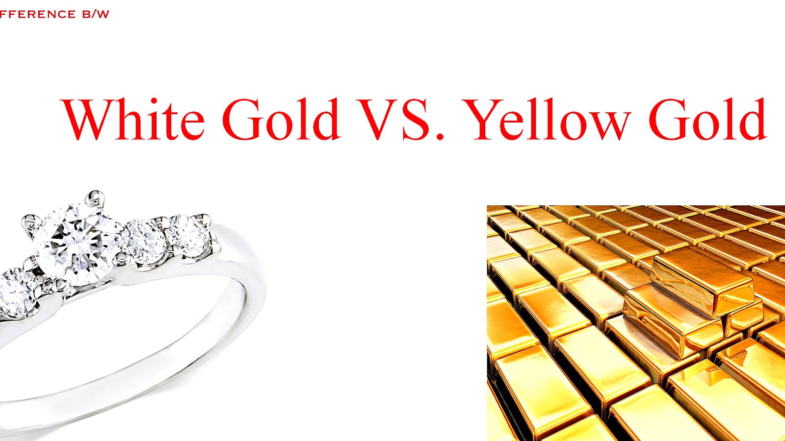 Gold Vs Yellow Gold Yellow Choices