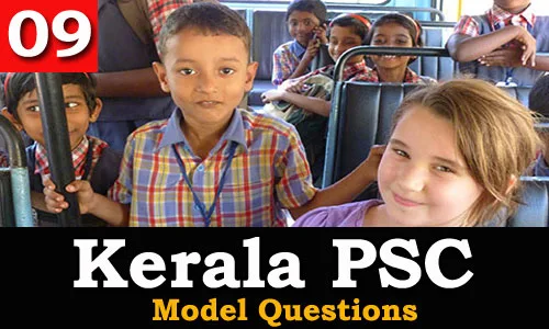 Kerala PSC - Model Questions English - 09