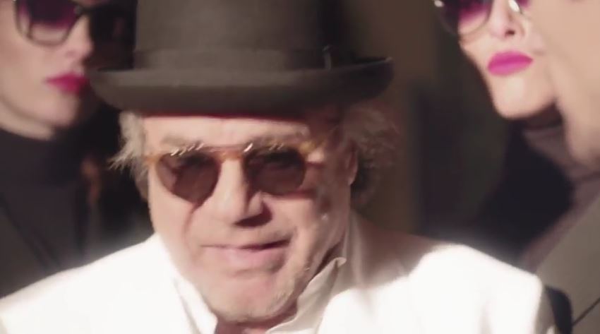 Modello TheFork pubblicità con Jerry Calà con Foto - Testimonial Spot Pubblicitario TheFork 2017