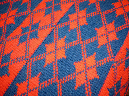 argyle afghan