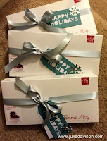 12 Days of Christmas Teacher Gifts featuring Paper Pumpkin kits #stampinup www.juliedavison.com