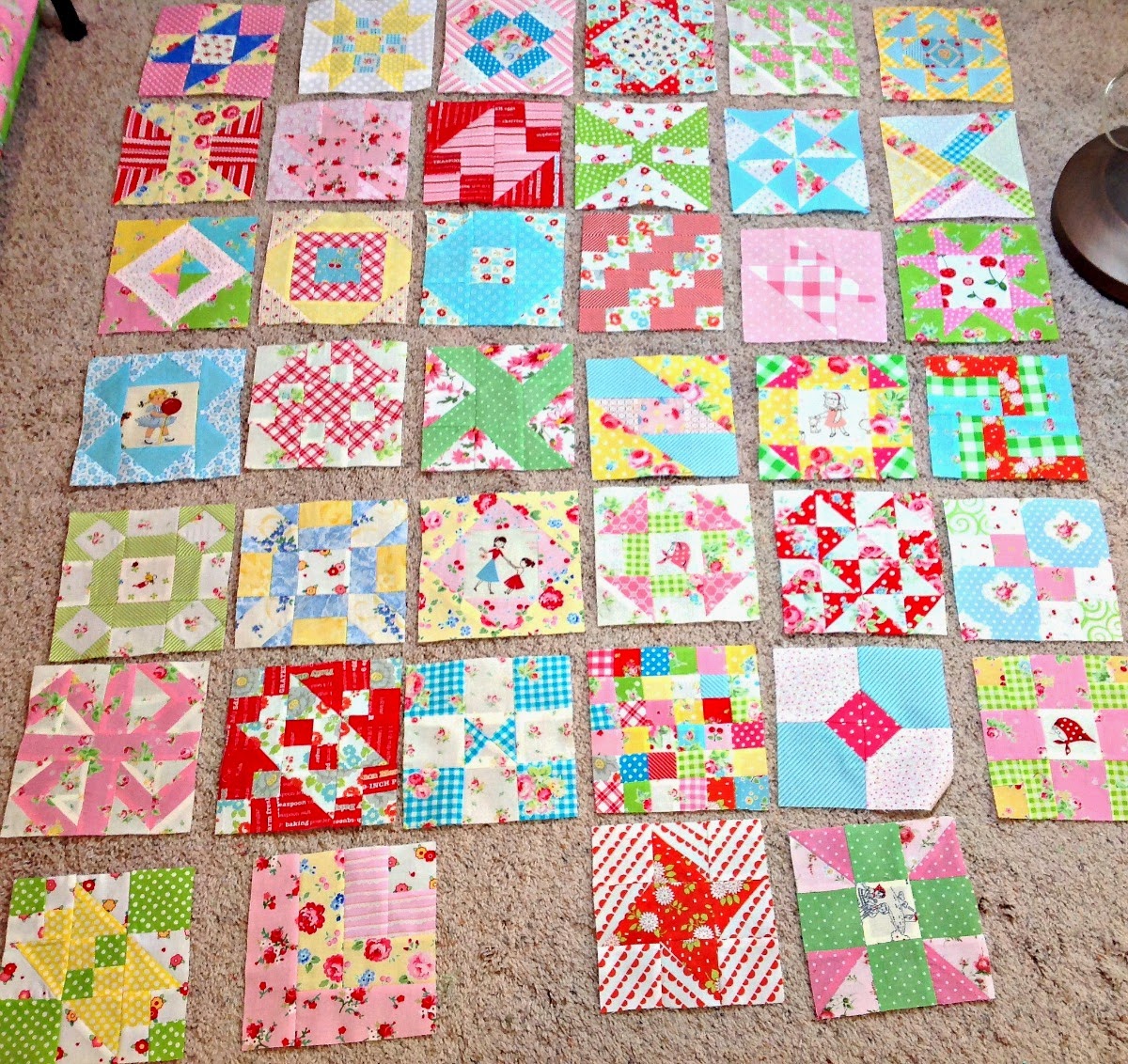 Jane's Fabrics and Quilts Starter Kit for Farmer's Wife Quilt