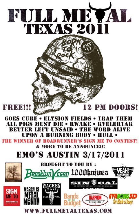 NO CONTROL Radio SXSW Update Full Metal Texas