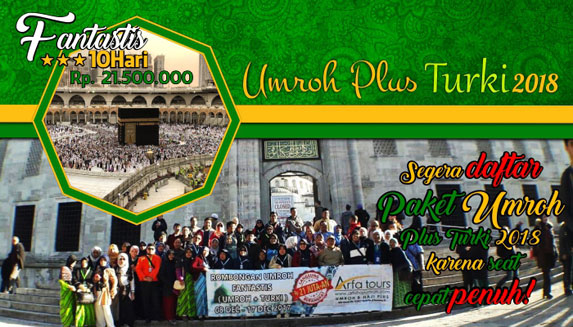 Biaya Umroh Plus Istanbul Turki 2018 Arfa Tour