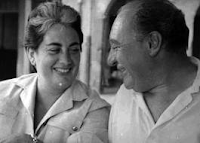 Gabriel Celaya y su esposa Amparo Gastón