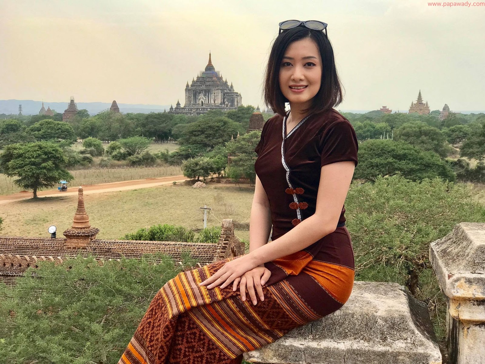 Yu Thandar Tin Beautiful Captured Photos In Ancient Bagan In Myanmar