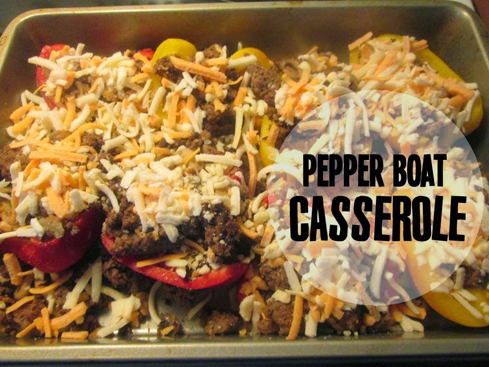 Recipe Rebels PEPPER BOAT CASSEROLE