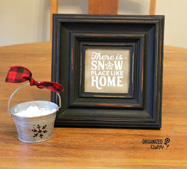 Easy Last Minute Christmas Stenciling Projects