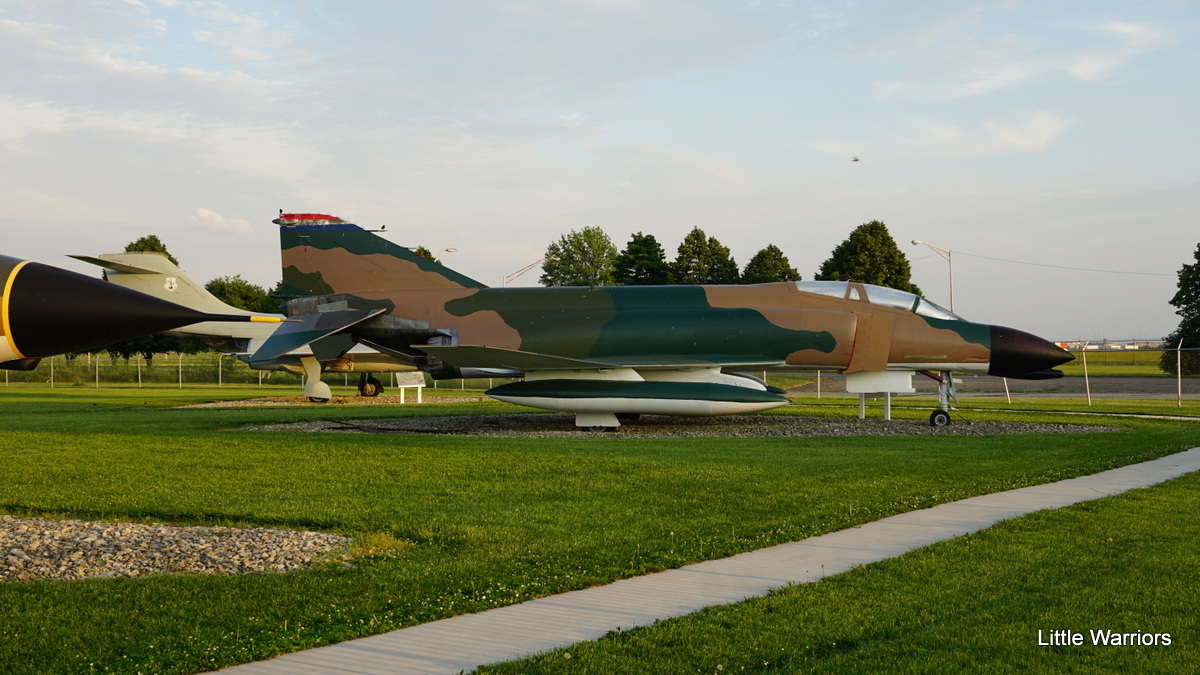Little Warriors Grissom AFB gate guards