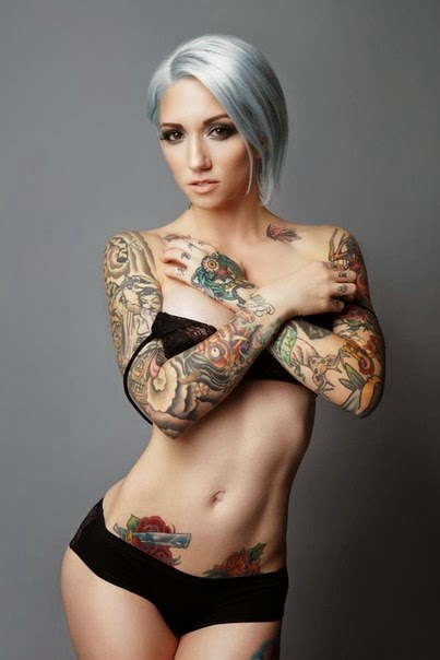 Sexy Tattoo Models Alaba