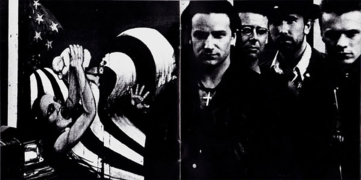 Encarte U2 Rattle And Hum