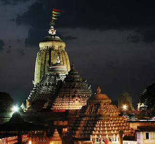 Jagannath Temple during Night, Puri, Odisha, India