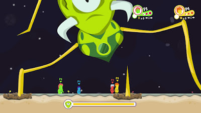 Cosmic Defenders Game Screenshot 2