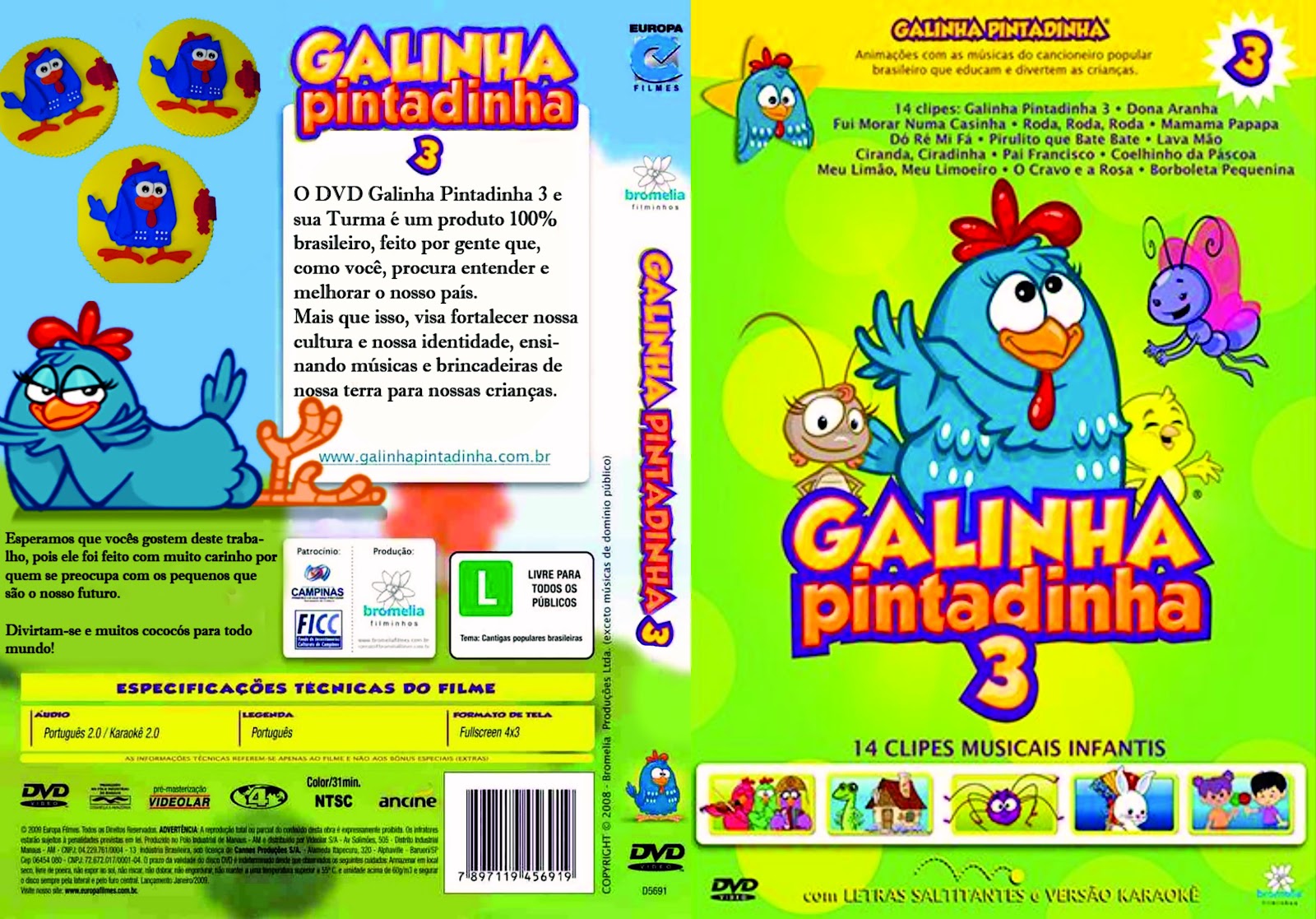 A Galinha Pintadinha 3