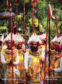 Baris Gede Dancer - Bali art festival 33rd